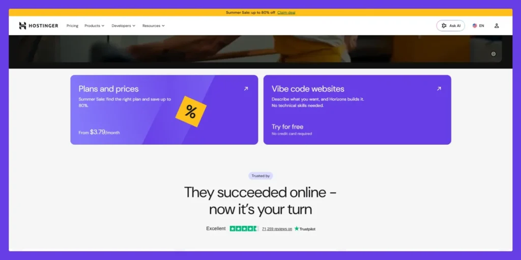 Hostinger Hosting Review