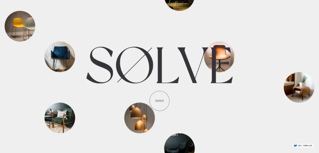 Solve best Webflow Ecommerce template