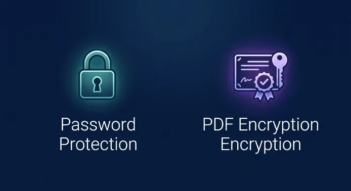 Password Protection vs. PDF Encryption