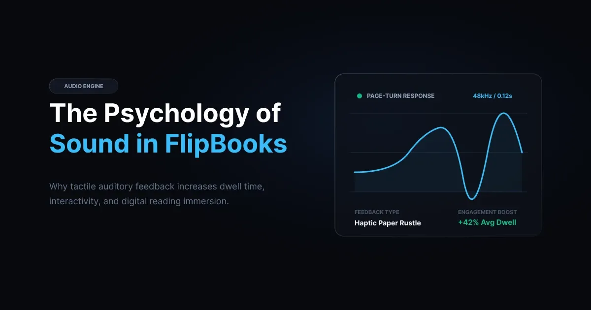 WordPress flipbook with sound
