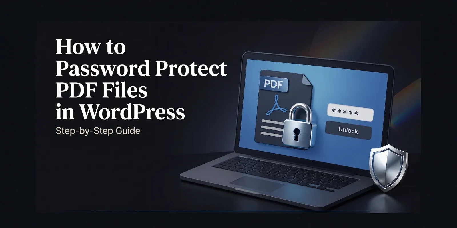 WordPress Password protect PDF